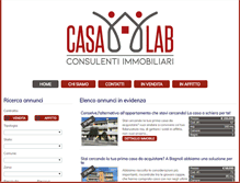 Tablet Screenshot of casamonselice.com